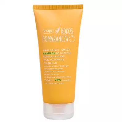 Ziaja Kokos Pomaracza nawilajcy i wiey szampon do wosw 200 ml