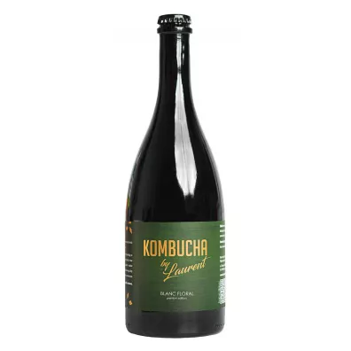 Kombucha By Laurent Kombucha szampa�ska o smaku kwiat�w czarnego bzu Blanc Floral 750 ml Bio