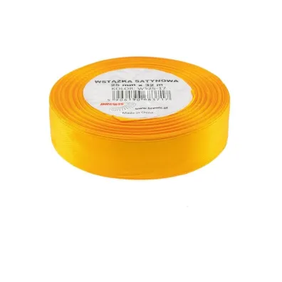 Brewis Wst��ka satynowa z�ota 25mm x 32m