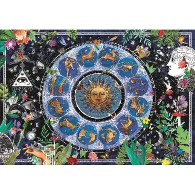 Puzzle 1000 el. HQ Astrological Chart Clementoni