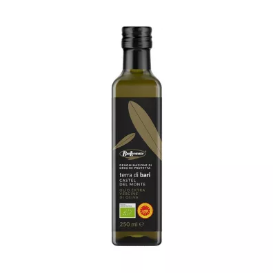 Levante Oliwa z oliwek extra virgin pdo terra di bari castel del monte 250 ml Bio