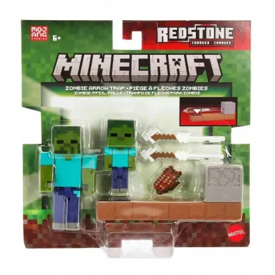Minecraft Zestaw pu�apka + figurka