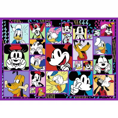 Puzzle 4x250 el. Seria przyg�d Myszki Miki Trefl