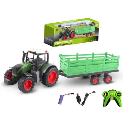 Traktor z przyczep� R/C 1:10 50x16x14,5cm UBS Madej