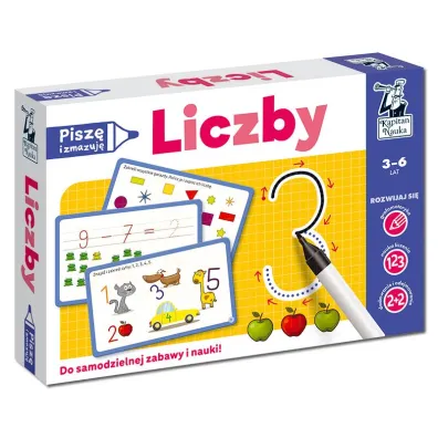 Kapitan Nauka. Liczby. Pisz� i zmazuj�