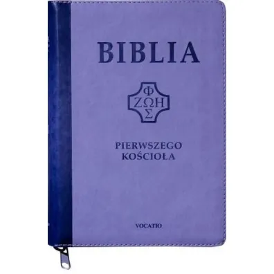 Biblia pierwszego Ko�cio�a z paginat. suwak fiolet