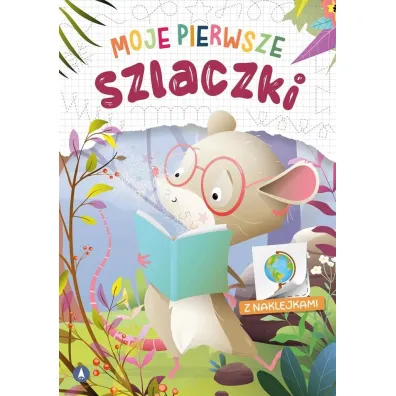 Ksi��ka edu. A4  Naklejki Moje pierwsze szlaczki SKRZAT 077995