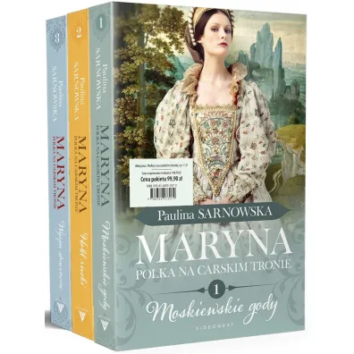 Pakiet: Maryna. Polka na carskim tronie. Tom 1-3. Moskiewskie gody,  Ho�d ruski, Wyspa strace�c�w - Paulina Sarnowska