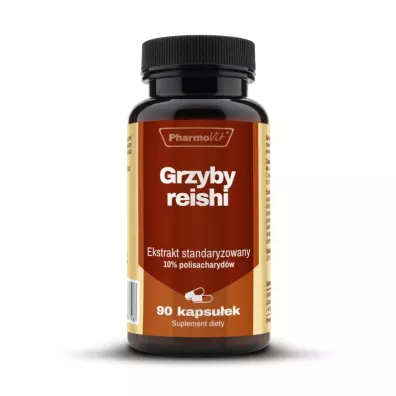 Pharmovit Grzyby Reishi Suplement diety 90 kaps.