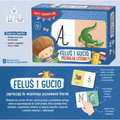 Felu� i Gucio poznaj� literki Nasza Ksi�garnia