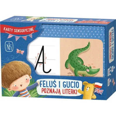 Felu� i Gucio poznaj� literki Nasza Ksi�garnia