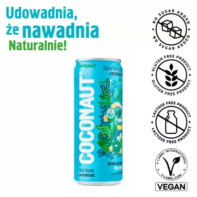 Coconaut Woda gazowana z m�odego kokosa 320 ml