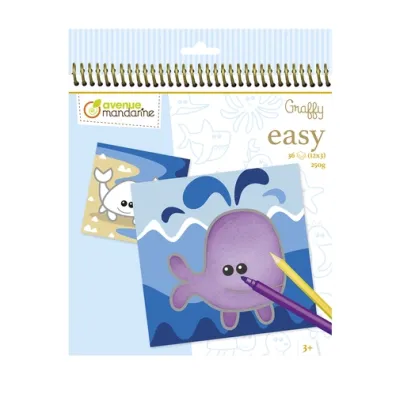 Kolorowanka Graffy Easy Zwierz�ta morskie