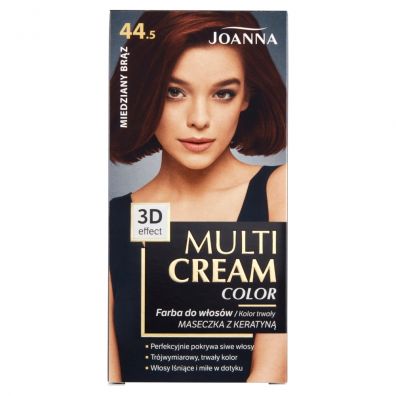 Joanna Multi Cream Color farba do wosw 44.5 Miedziany Brz