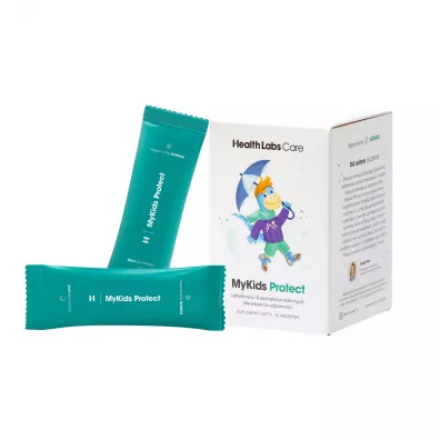 HealthLabs Suplement diety na wsparcie odpornoci (mykids protect) dla dzieci 14 sasz.