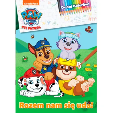 Razem nam si� uda! Psi Patrol. Dodaj kolor�w. Cz�� 8