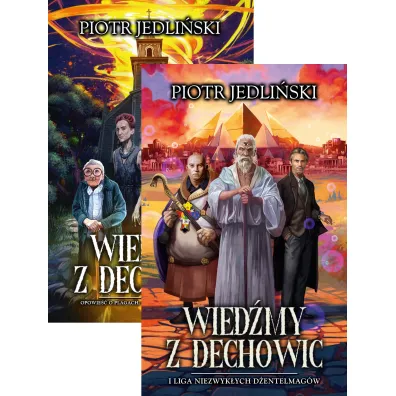 Pakiet: Wied�my z Dechowic. Opowie�� o plagach, czaro�owczych i sabatach, Wied�my z Dechowic i Liga Niezwyk�ych D�entelmag�w - Piotr Jedli�ski