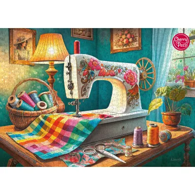 Puzzle 1000 el. My Sewing Corner CherryPazzi