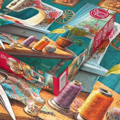 Puzzle 1000 el. My Sewing Corner CherryPazzi