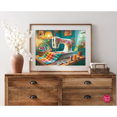 Puzzle 1000 el. My Sewing Corner CherryPazzi