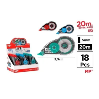 Mp Main Paper Korektor w ta�mie 5mmx20m MIX