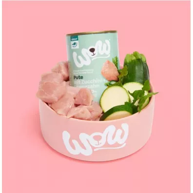 Wow Pute - indyk z cukini� i mniszkiem lekarskim 400 g
