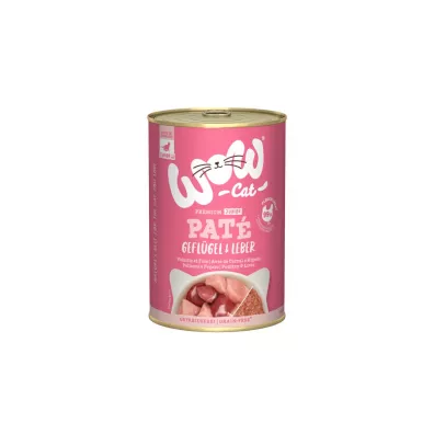Wow Cat Junior Geflugel Leber - drb z wtrbk dla kocit 400 g