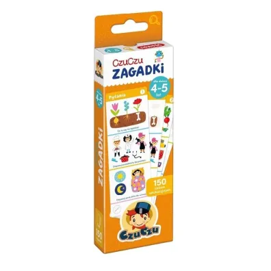 CzuCzu. Zagadki dla dzieci w wieku 4-5 lat