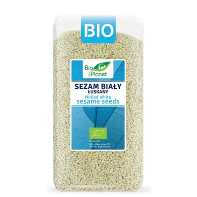 Bio Planet Sezam bia�y �uskany 400 g Bio