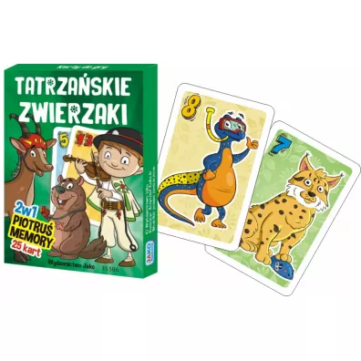 Karty Piotru�/Memory. Tatrza�skie Zwierzaki