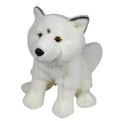 Pluszowy wilk bia�y 26cm Dubi