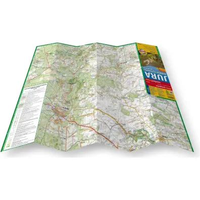 Jura Krakowsko-Cz�stochowska 2 cz. Po�udniowa mapa turystyczna 1:52 000 laminat 2024