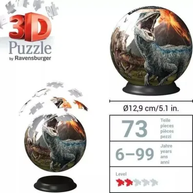 Puzzle kuliste 72 el. 3D Jurassic World 2 Ravensburger