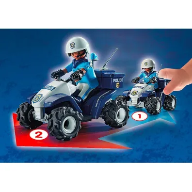 Playmobil City Action Policyjny Speed Quad 71092