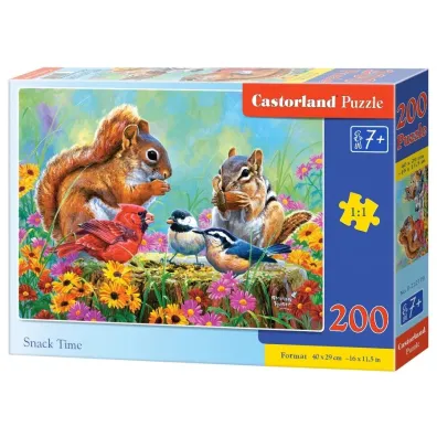 Puzzle 200 el. Snack Time Castorland