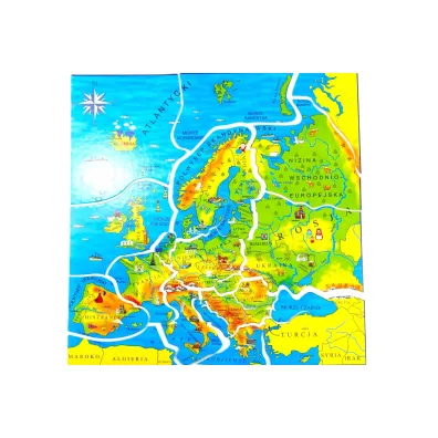 Geo puzzle - Europa Abino