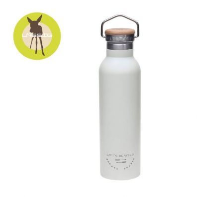 Lassig Butelka - termos ze stali nierdzewnej Adventure grey 700 ml