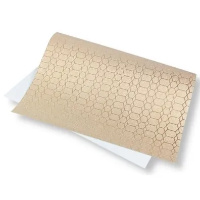 Polsirhurt Papier ozdobny brokatowy z�oty 140g, 40x60cm 5 szt.