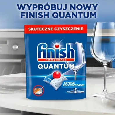 Finish Quantum Fresh Kapsu�ki do mycia naczy� w zmywarce 100 szt.