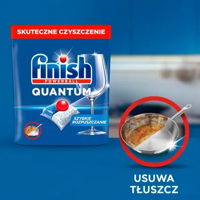 Finish Quantum Fresh Kapsu�ki do mycia naczy� w zmywarce 100 szt.