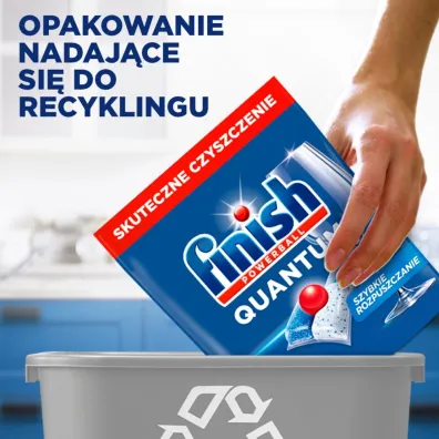 Finish Quantum Fresh Kapsu�ki do mycia naczy� w zmywarce 100 szt.
