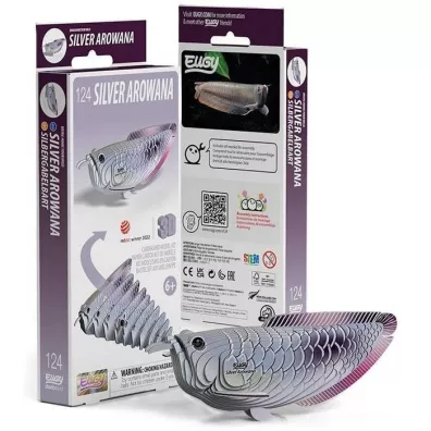 Ryba Arowana Srebrna Eugy. Eko Uk�adanka 3D