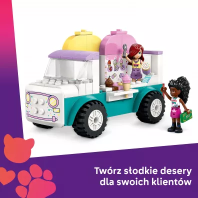 LEGO Friends Furgonetka z lodami w mie�cie Heartlake 42644