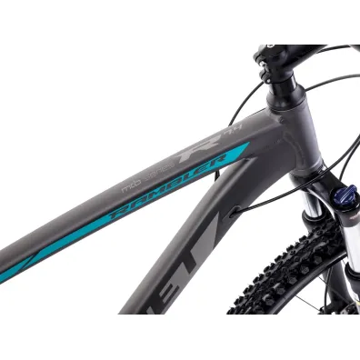 Romet Rower g�rski RAMBLER R7.4 2024 grafitowo-srebrno-turkusowy 18 M