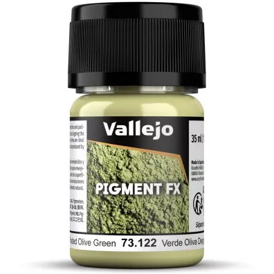 Vallejo: 73.122 - Pigment FX - Faded Olive Green 35ml