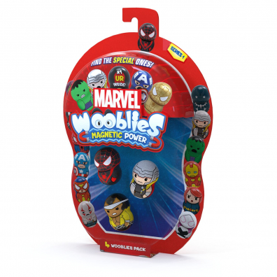 Wooblies Marvel figurki magnetyczne 4-pack WBM004