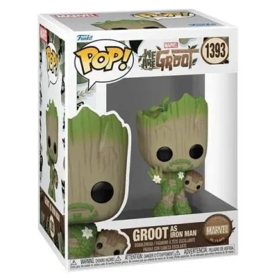 Funko Figurka POP Marvel: Groot jako Iron Man
