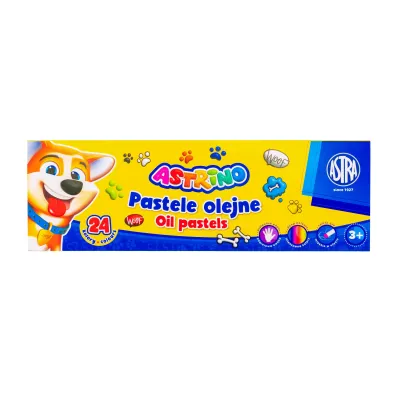 Pastele olejne 24 kolory ASTRA
