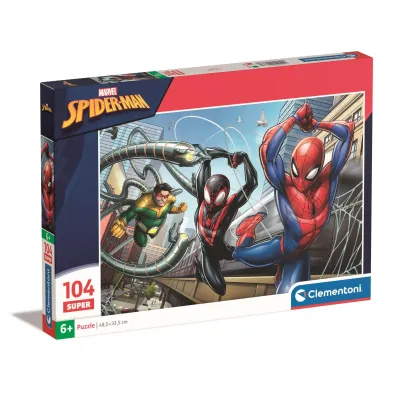 Puzzle 104 el. SuperColor. Spider-Man Clementoni