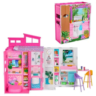 Barbie Fashionistas. Przytulny domek HRJ76 Mattel
